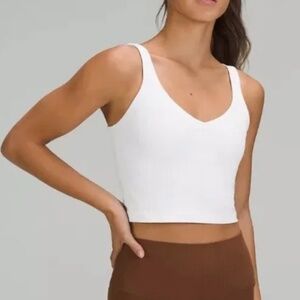 Lululemon Align Tank Top – White, Size 8